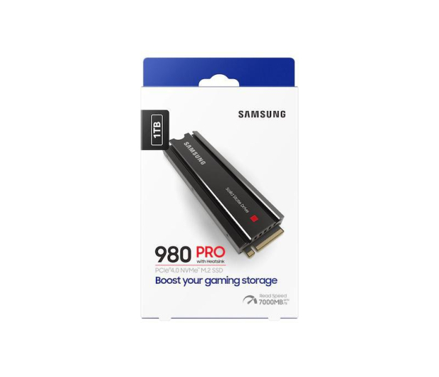 Samsung 1TB M.2 PCIe Gen4 NVMe 980 PRO Heatsink - 694167 - zdjęcie 5